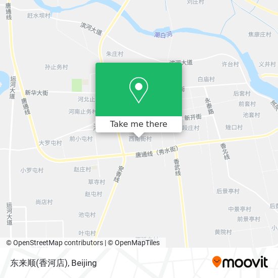 东来顺(香河店) map