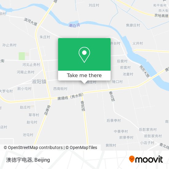 澳德宇电器 map