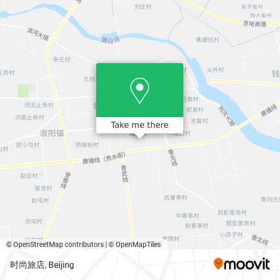 时尚旅店 map