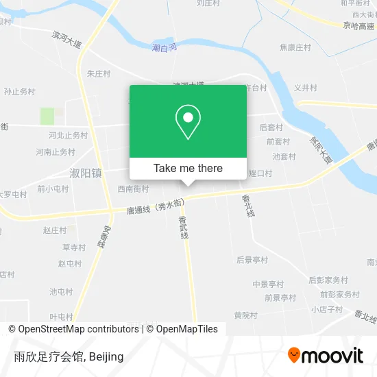 雨欣足疗会馆 map