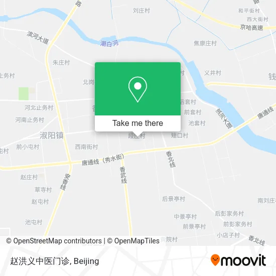 赵洪义中医门诊 map