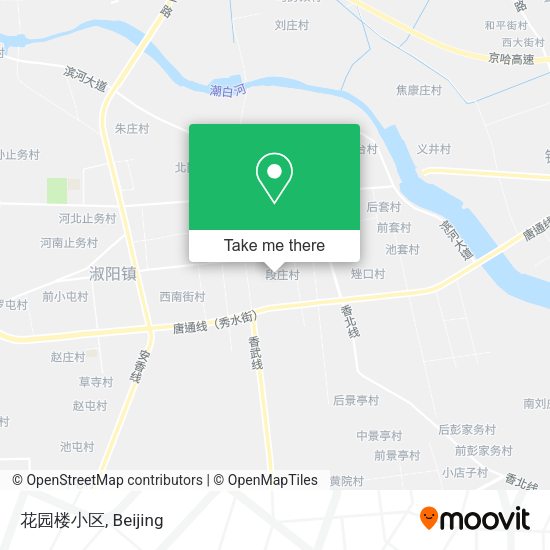 花园楼小区 map