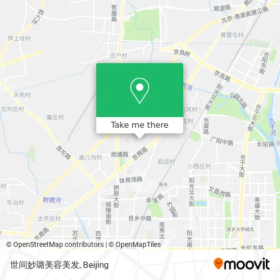 世间妙璐美容美发 map