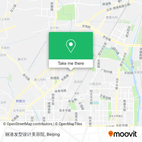 丽港发型设计美容院 map