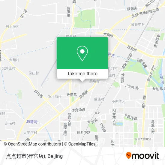 点点超市(行宫店) map