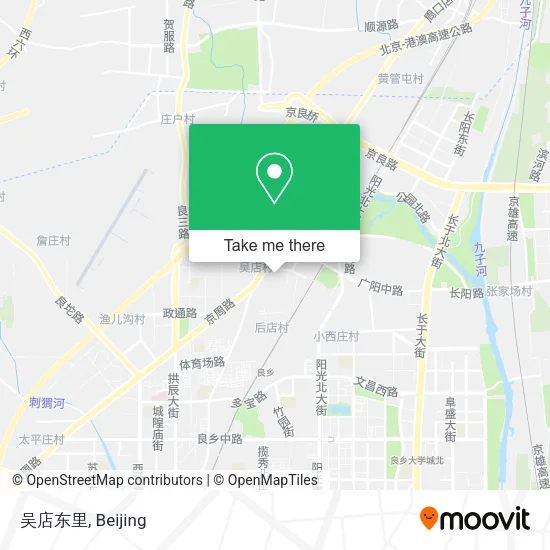 吴店东里 map
