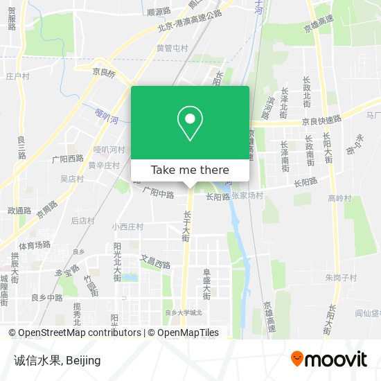 诚信水果 map