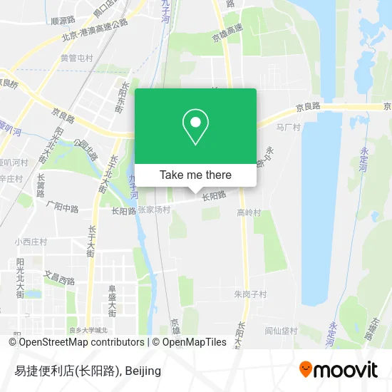 易捷便利店(长阳路) map