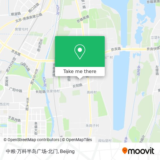 中粮·万科半岛广场-北门 map