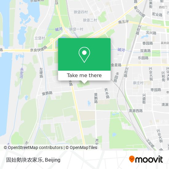 固始鹅块农家乐 map