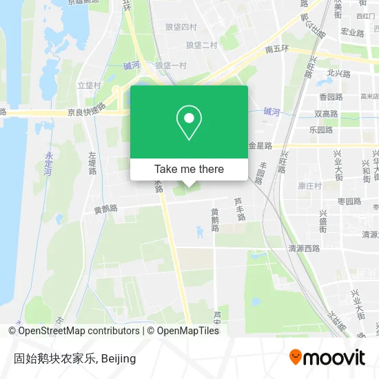 固始鹅块农家乐 map