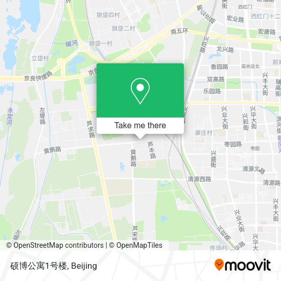 硕博公寓1号楼 map