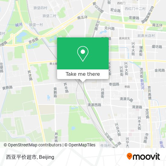 西亚平价超市 map