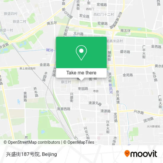 兴盛街187号院 map