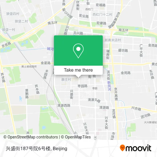 兴盛街187号院6号楼 map