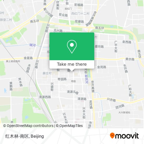 红木林-南区 map