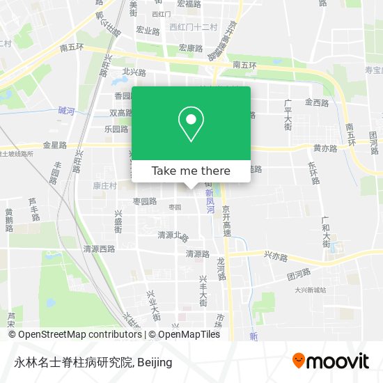 永林名士脊柱病研究院 map