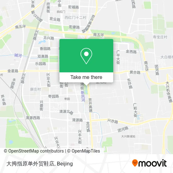 大拇指原单外贸鞋店 map