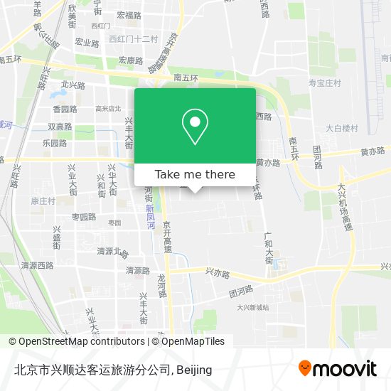 北京市兴顺达客运旅游分公司 map