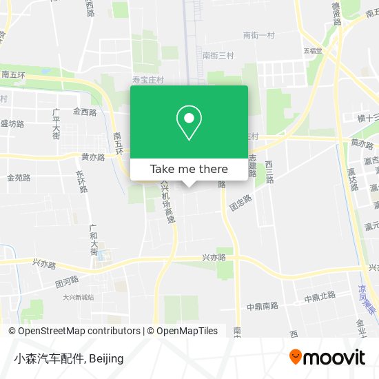 小森汽车配件 map