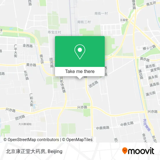 北京康正堂大药房 map