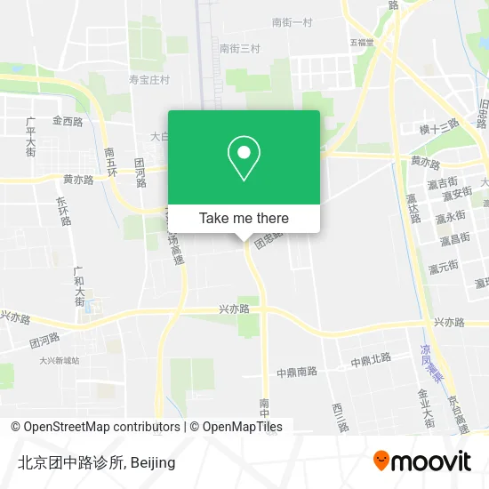 北京团中路诊所 map