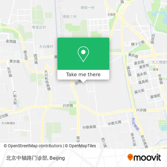 北京中轴路门诊部 map