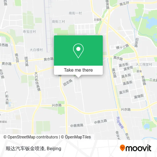 顺达汽车钣金喷漆 map