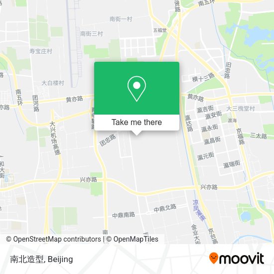 南北造型 map