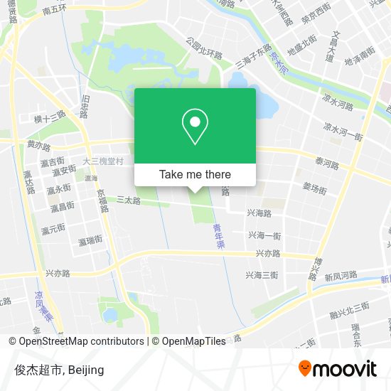 俊杰超市 map