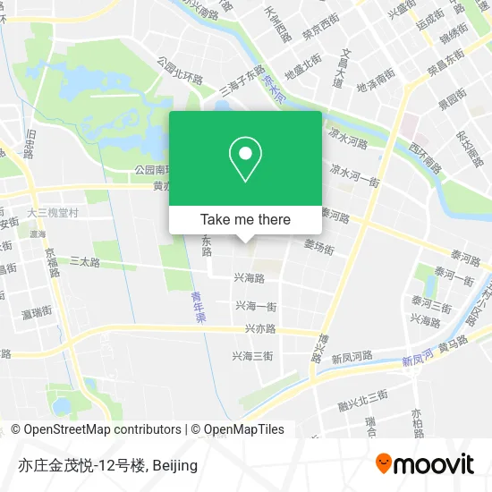 亦庄金茂悦-12号楼 map