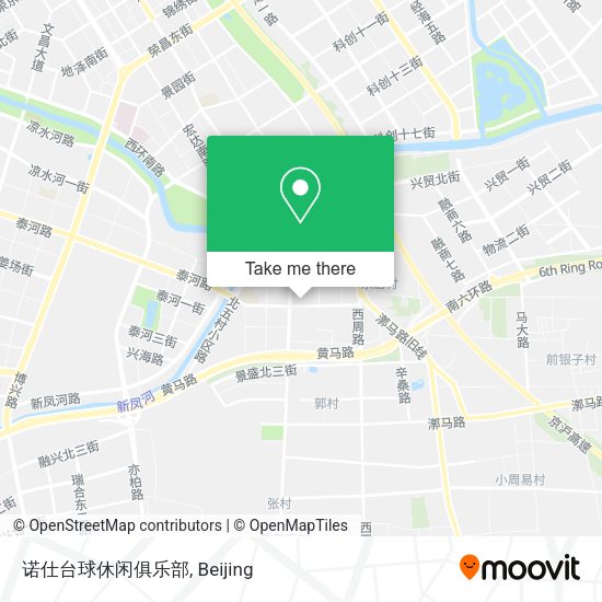 诺仕台球休闲俱乐部 map
