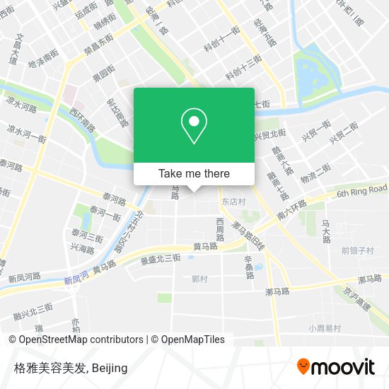 格雅美容美发 map