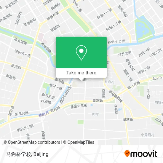 马驹桥学校 map