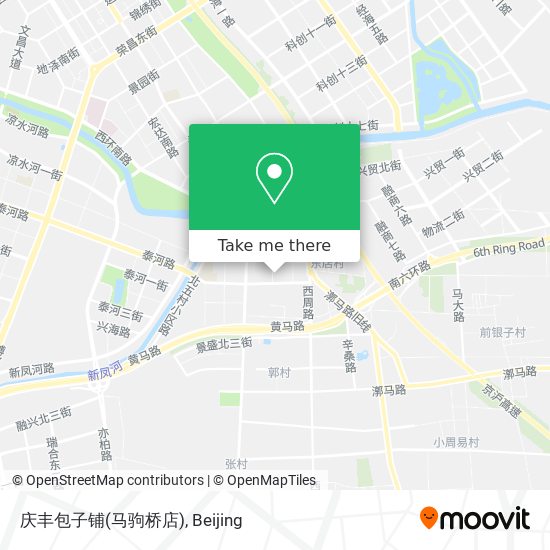 庆丰包子铺(马驹桥店) map