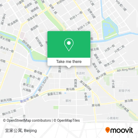 宜家公寓 map