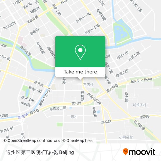 通州区第二医院-门诊楼 map