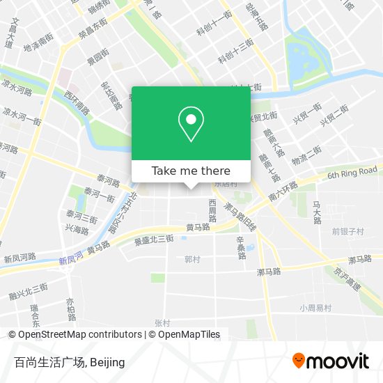 百尚生活广场 map