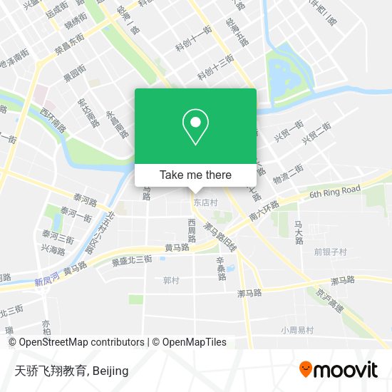 天骄飞翔教育 map
