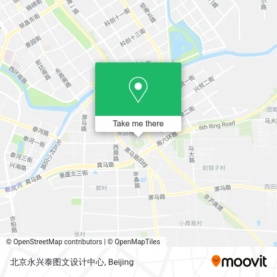 北京永兴泰图文设计中心 map