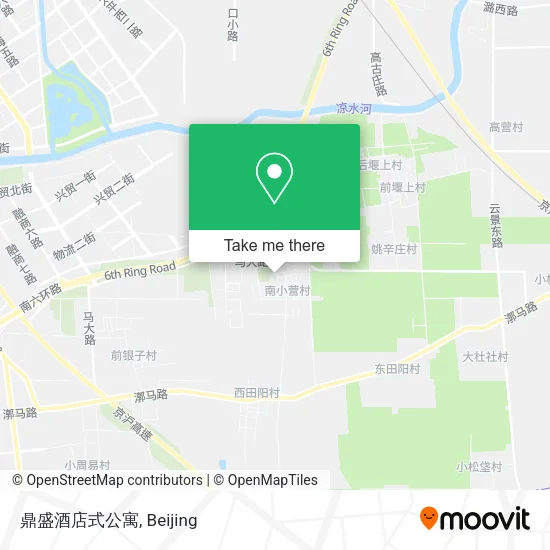 鼎盛酒店式公寓 map