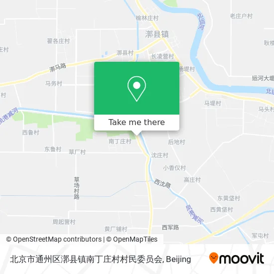 北京市通州区漷县镇南丁庄村村民委员会 map
