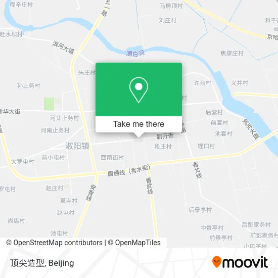 顶尖造型 map