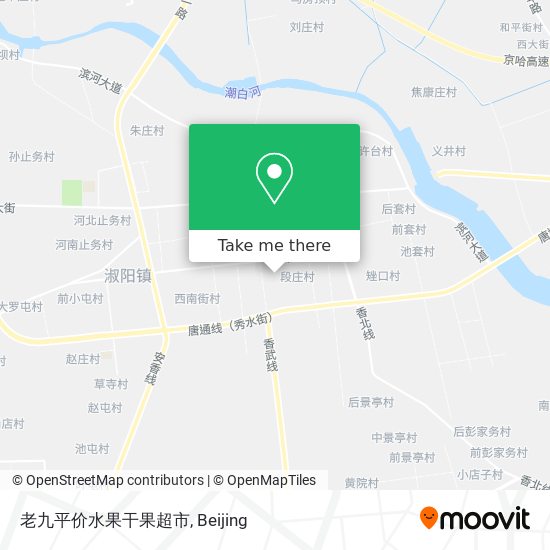 老九平价水果干果超市 map