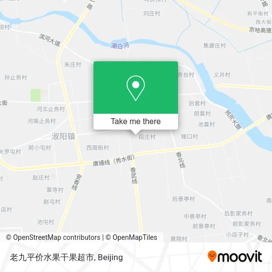 老九平价水果干果超市 map