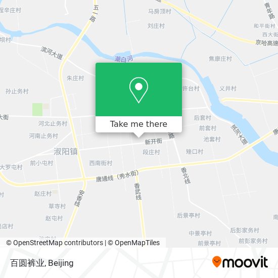 百圆裤业 map