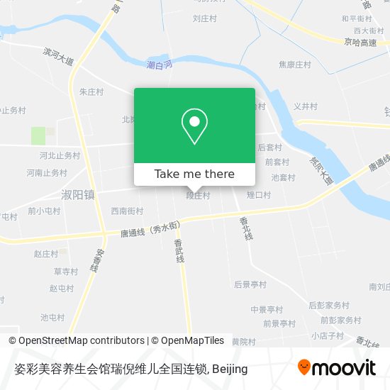 姿彩美容养生会馆瑞倪维儿全国连锁 map