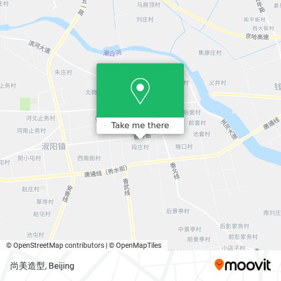 尚美造型 map