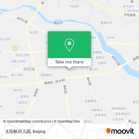 太阳帆幼儿园 map
