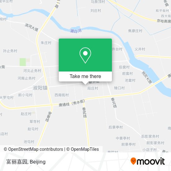 富丽嘉园 map
